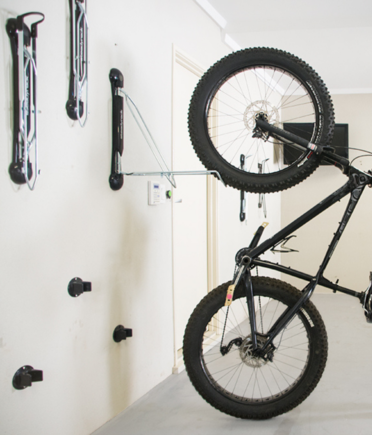 Fat Ike Rack Classic Fat Bike Rack | Fat Tire Bike Rack & Wall Mount For Beach ...