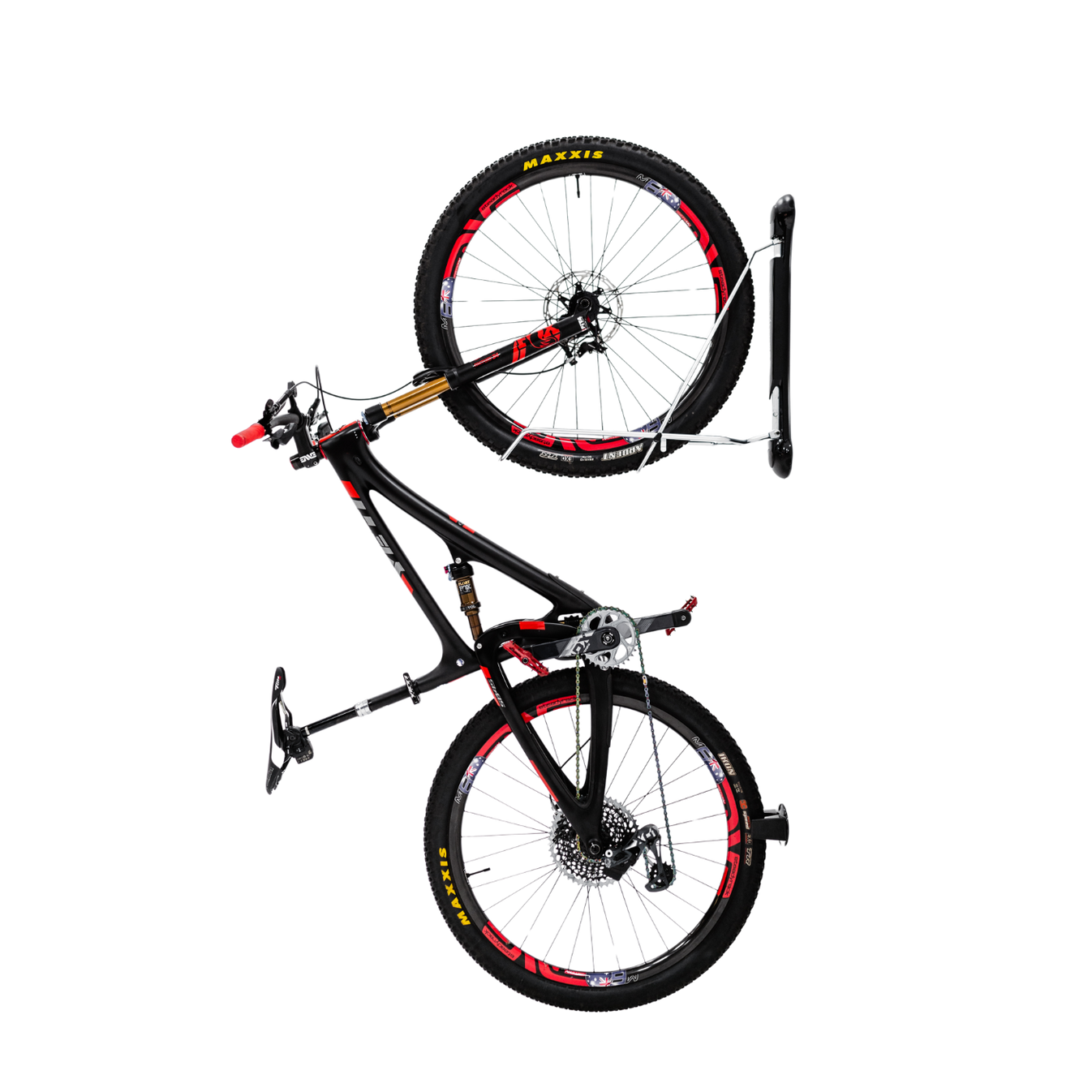 Classic MTB Rack | Vertical Wall Mount & Storage for Mountain Bikes ...