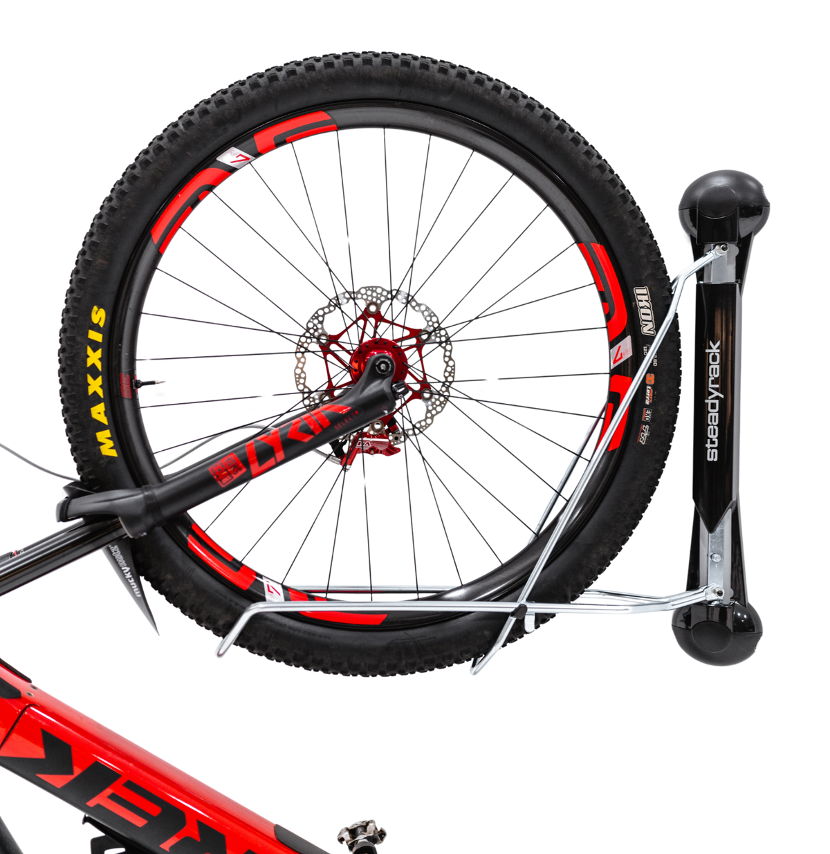 Steady Rack Classic Mtb Rack Classic MTB Rack | Vertical Wall Mount & Storage for Mountain Bikes ...