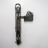 A ProFlex Rack with the GearMate SteadyBin attached storing an electric bike charger. 